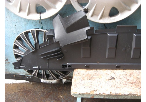 Захист бампера переднього Renault Megane II, 06-08, 8200412907